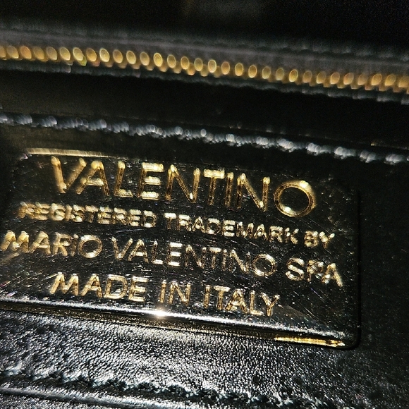 Mario Valentino Black Tote Bag - Picture 9 of 12
